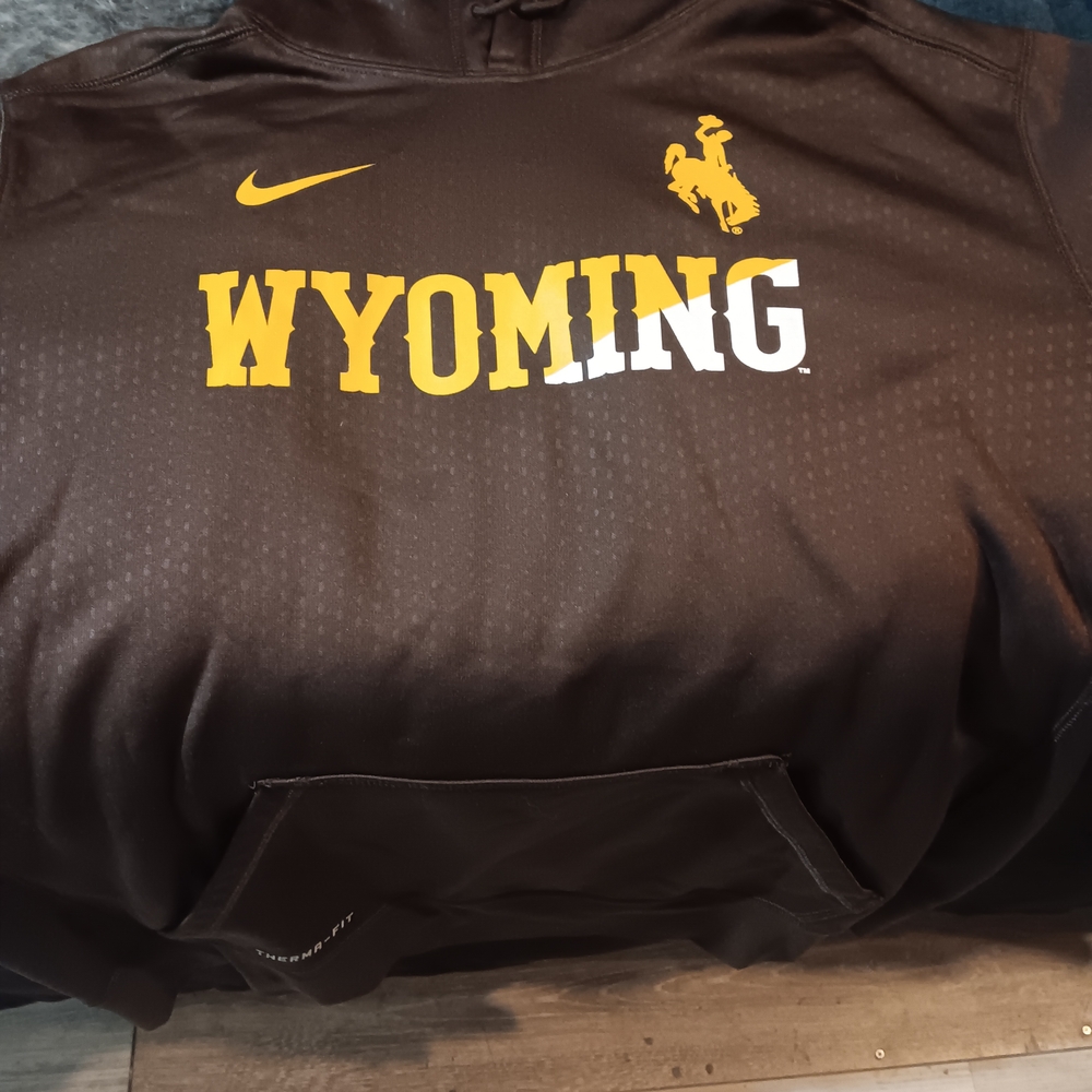 Nike Wyoming Dark Brown Sweatshirt